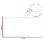 vidaXL Solárny kryt bazéna vysoká kvalita 732 x 366 cm 200 μm – Obrázok 8