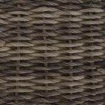 vidaXL Záhradný stôl Sivá 100 x 55 x 37 cm PE ratan a sklo – Obrázok 10