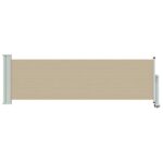 vidaXL Bočný markíz 60 x 300 cm 100% polyester, železo, oceľ – Obrázok 2