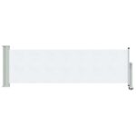 vidaXL Bočný markíz 60 x 300 cm Obdĺžnikový Biela – Obrázok 2