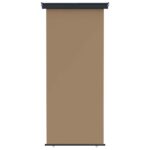 vidaXL Bočný markíz na balkón 60 x 250 cm 100% polyester, železo, oceľ