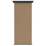 vidaXL Bočný markíz na balkón 80 x 250 cm 100% polyester, železo, oceľ
