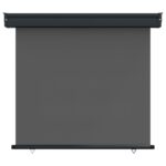 vidaXL Bočný markíz na balkón 80 x 250 cm 100% polyester, železo, oceľ – Obrázok 2