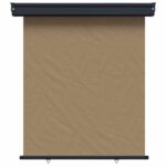 vidaXL Bočný markíz na balkón 117 x 250 cm – Obrázok 2