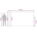 vidaXL Retračná bočná markíza 200 x 300 cm – Obrázok 7
