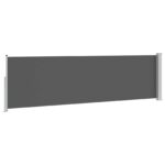 vidaXL Retračná bočná markíza 117 x 500 cm Polyester Obdĺžnikový – Obrázok 4
