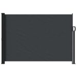 vidaXL Retračná bočná markíza Čierna 300 x 170 cm Polyester – Obrázok 2