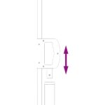 vidaXL Retračná bočná markíza 100 x 300 cm – Obrázok 6