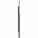 vidaXL Retračná bočná markíza 120 x 300 cm – Obrázok 2