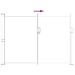 vidaXL Retračná bočná markíza 140 x 300 cm – Obrázok 5