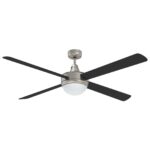 vidaXL Stropný ventilátor s osvetlením a diaľkovým ovládaním Ø 130 cm – Obrázok 6
