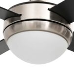 vidaXL Stropný ventilátor s osvetlením a diaľkovým ovládaním Ø 130 cm – Obrázok 7