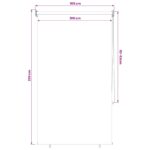 vidaXL Vonkajšia roleta s blokovaním UV žiarenia 90% 100 x 230 cm HDPE – Obrázok 13