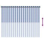 vidaXL Vonkajšia roleta s blokovaním UV žiarenia 90% 160 x 230 cm HDPE – Obrázok 9