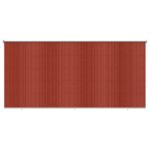 vidaXL Vonkajšia roleta s blokovaním UV žiarenia 90% Terrakota HDPE – Obrázok 2