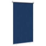 vidaXL Vonkajšia roleta s blokovaním UV žiarenia 90% Modrá 80 x 140 cm – Obrázok 4