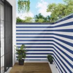 vidaXL Záclona na balkónové súkromie 150 x 500 cm Textil s PU povlakom