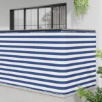 vidaXL Záclona na balkónové súkromie 150 x 500 cm Textil s PU povlakom – Obrázok 3