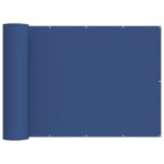 vidaXL Záclona na balkónové súkromie 180 x 500 cm Textil s PU povlakom