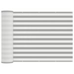 vidaXL Záclona na balkónové súkromie 180 x 700 cm Textil s PU povlakom – Obrázok 2