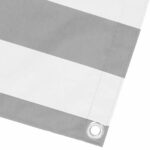 vidaXL Záclona na balkónové súkromie 180 x 700 cm Textil s PU povlakom – Obrázok 3
