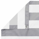 vidaXL Záclona na balkónové súkromie 180 x 700 cm Textil s PU povlakom – Obrázok 4