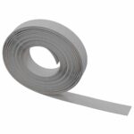 vidaXL Záhradné vidlice 25 m 10 cm PE Sivá – Obrázok 3