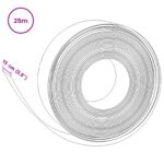 vidaXL Záhradné vidlice 25 m 15 cm PE Hnedá – Obrázok 6