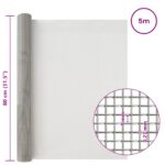 vidaXL Sieťová obrazovka 80 x 500 cm 20 Mesh Nerezová oceľ 201 – Obrázok 7