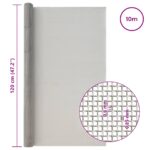 vidaXL Sieťová obrazovka 120 x 1000 cm 30 Mesh Nerezová oceľ 201 – Obrázok 7