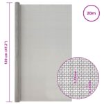vidaXL Sieťová obrazovka 120 x 2000 cm 60 Mesh Nerezová oceľ 201 – Obrázok 7