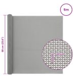 vidaXL Sieťová obrazovka 60 x 500 cm 120 Mesh Nerezová oceľ 201 – Obrázok 7