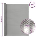 vidaXL Sieťová obrazovka 80 x 500 cm 120 Mesh Nerezová oceľ 201 – Obrázok 7