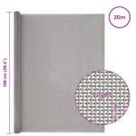 vidaXL Sieťová obrazovka 100 x 2000 cm 120 Mesh Nerezová oceľ 201 – Obrázok 7