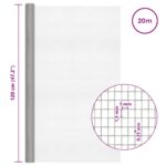vidaXL Sieťová obrazovka 120 x 2000 cm 18 Mesh Nerezová oceľ 201 – Obrázok 7
