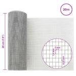 vidaXL Sieťová obrazovka 20 x 2000 cm 18 Mesh Nerezová oceľ 201 – Obrázok 7