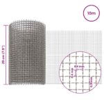 vidaXL Sieťová obrazovka 20 x 1000 cm 3 Mesh Nerezová oceľ 201 – Obrázok 6