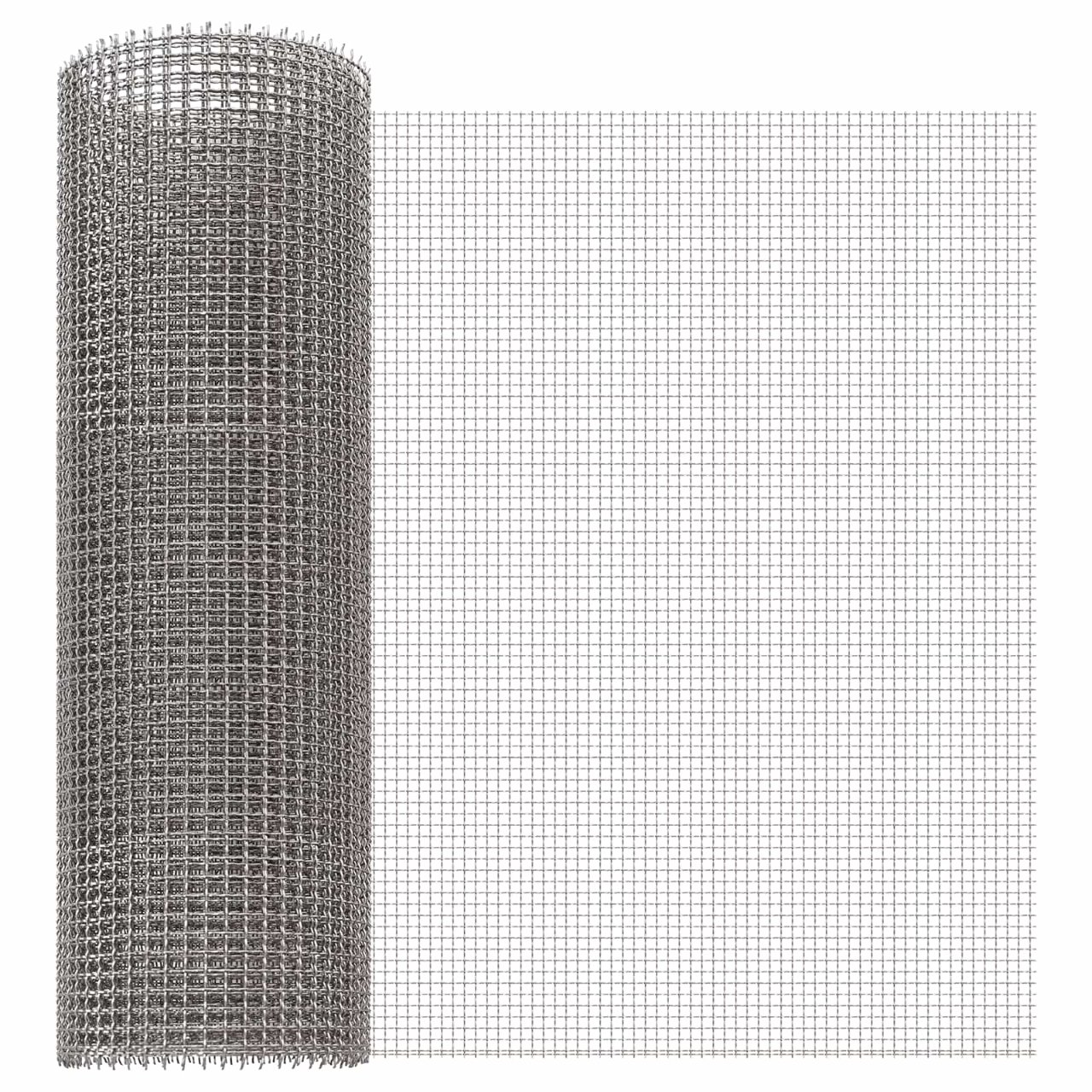 42039630_1.jpg vidaXL Sieťová obrazovka 40 x 500 cm 3 Mesh Nerezová oceľ 201 – Obrázok 1
