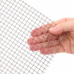 vidaXL Sieťová obrazovka 80 x 200 cm 3 Mesh Nerezová oceľ 201 – Obrázok 4