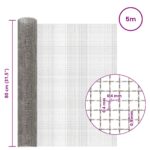 vidaXL Sieťová obrazovka 80 x 500 cm 3 Mesh Nerezová oceľ 201 – Obrázok 6