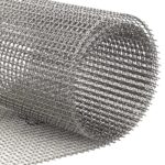 vidaXL Sieťová obrazovka 100 x 500 cm 3 Mesh Nerezová oceľ 201 – Obrázok 3