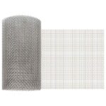 vidaXL Sieťová obrazovka 20 x 500 cm 6 Mesh Nerezová oceľ 201