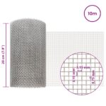 vidaXL Sieťová obrazovka 20 x 1000 cm 6 Mesh Nerezová oceľ 201 – Obrázok 6