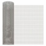 vidaXL Sieťová obrazovka 40 x 200 cm 6 Mesh Nerezová oceľ 201