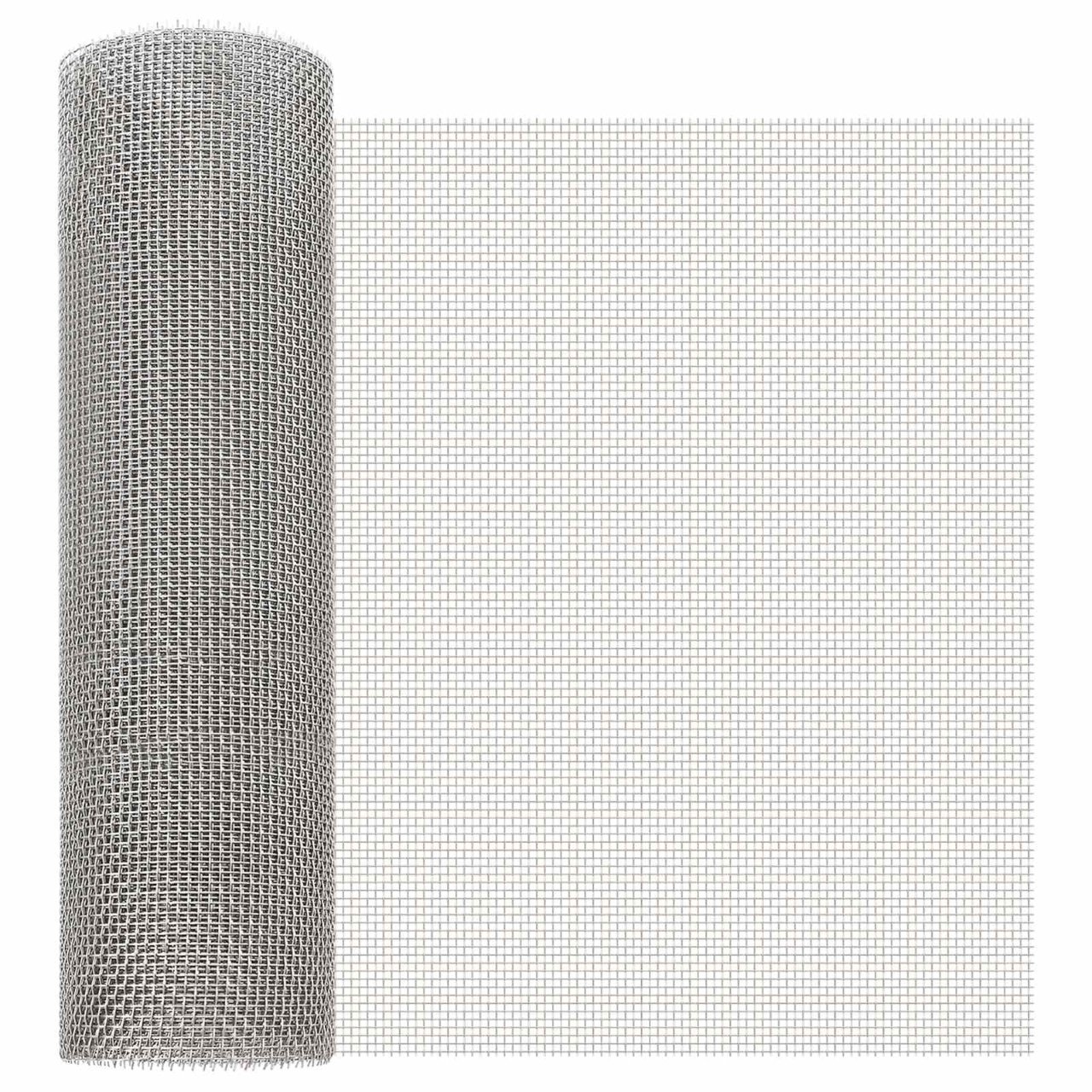 42039647_1.jpg vidaXL Sieťová obrazovka 40 x 200 cm 6 Mesh Nerezová oceľ 201 – Obrázok 1