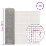 vidaXL Sieťová obrazovka 40 x 500 cm 6 Mesh Nerezová oceľ 201 – Obrázok 6
