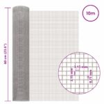 vidaXL Sieťová obrazovka 60 x 1000 cm 6 Mesh Nerezová oceľ 201 – Obrázok 6
