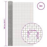 vidaXL Sieťová obrazovka 100 x 200 cm 6 Mesh Nerezová oceľ 201 – Obrázok 6