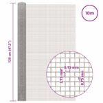 vidaXL Sieťová obrazovka 120 x 1000 cm 6 Mesh Nerezová oceľ 201 – Obrázok 6