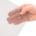 vidaXL Sieťová obrazovka 60 x 200 cm 8 Mesh Nerezová oceľ 201 – Obrázok 4